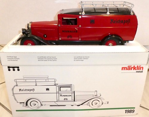 Märklin 1989 reichspost lkw - märklin,
