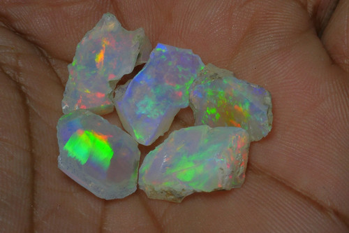 Cut grade opal rough lot - lot, aaa