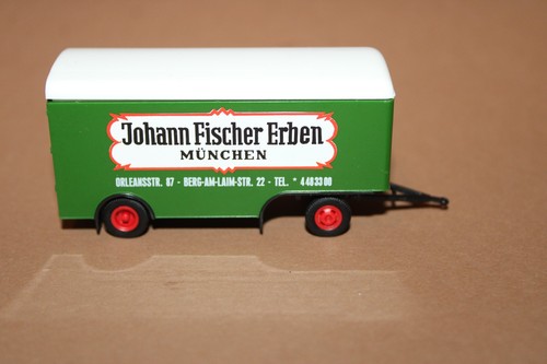 Herpa 87 koffer anhänger - koffer,