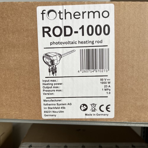 Fothermo 1000 solarheizstab - w,