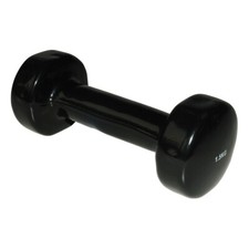 Kurzhantelpaar, 2x 1 kg, Schwarz, sechseckig, neu, hochwertig