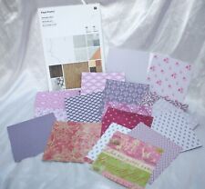 Scrapbooking Bastel Set Papier PAPER POETRY Barock Vintage Holz Stein Scrapbook