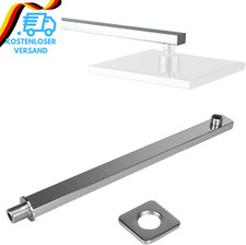 Brausearm, 40Cm Edelstahl Quadratisch Wandarm Duscharm Für Regenduschkopf Wandmo