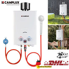 CAMPLUX 6L 50 mbar Tankless Gasdurchlauferhitzer Campingdusche Durchlauferhitzer