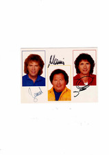 Die flippers autogrammkarte - -,