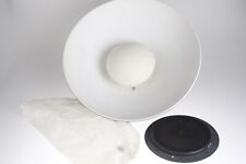 Multiblitz Weichstrahlreflektor mit Stoffvorsatz "BeautyDish"Ø44cm V-Bajonett
