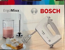 Bosch Ergo Mixx MFQ36470 Handrührer in weiß, inkl. Stabmixeraufsatz