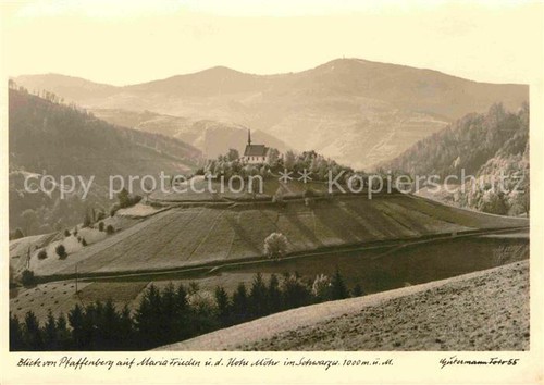 Pfaffenberg wiesental panorama - wiesental,