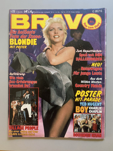 Bravo 1979 blondie - blondie, /