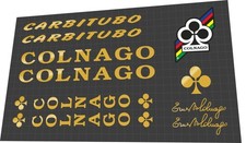 Colnago carbitubo gold - '80,