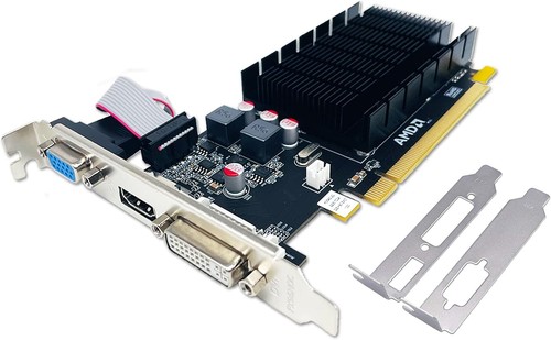 Radeon 5450 grafikkarte - grafikkarte, 2gb