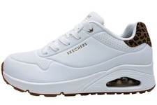 Skechers UNO Sneaker Weiß/Leo