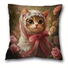45 cm romantische Kissenhülle