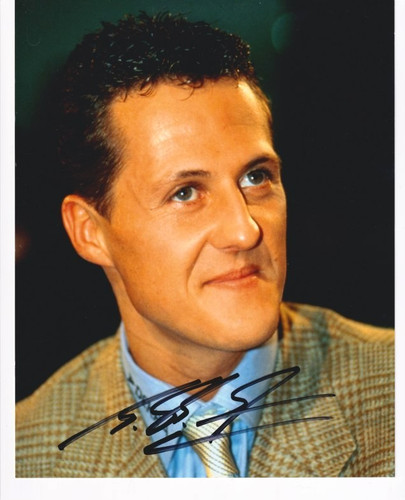 Michael schumacher autogramm - schumacher,