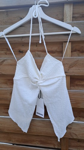 Bershka sommer top weiß gr - sommer-top,,
