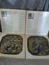 2x Rosenthal Wandbild Glasbild