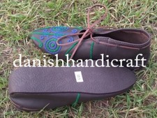 Römer Stiefeletten Leder Stickerei Stiefel Antik Römischer Stil Schuhe