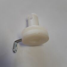 1 x Radbuchse mit Splint für 10 mm  Achs Fixierung für Kinderwagen Teutonia 1998