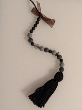 Kette Perlenkette Gothic für