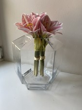 Glas Vase Deko Windlicht