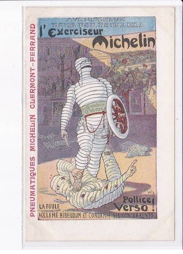 Reklame reifen michelin die - reifen, michelin,