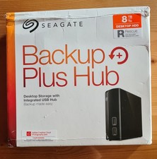 Seagate Backup Plus Hub 8TB,  Externe Festplatte - Schwarz