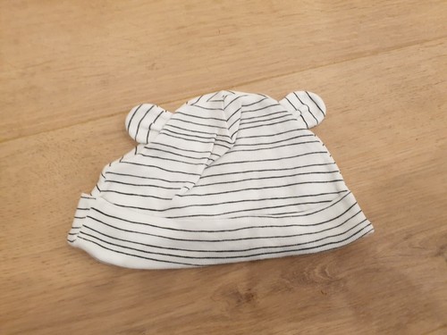 Babymütze 62 weiß - h&m,