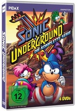 Sonic Underground * DVD komplette 40-teilige Zeichentrickserie * Pidax Neu