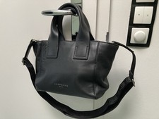 Damenhandtasche Liebeskind Sienna S  schwarz Shopper aus Schafsleder 18x23x11