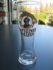 Weizen Bier Glas 0,5 ltr Kulmbacher Kapuziner Premium Weizen