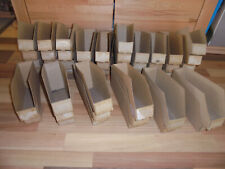 50 Regalkarton Lagerbox Sichtbox Aufbewahrungsbox Karton Lagerkarton Lagerkästen