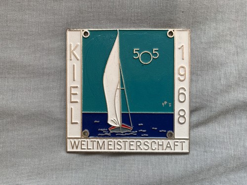 Alte segelboot plakette klasse - segelboot,