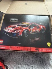 LEGO Technik Set 42125 - Ferrari 488 1 mal aufgebaut 