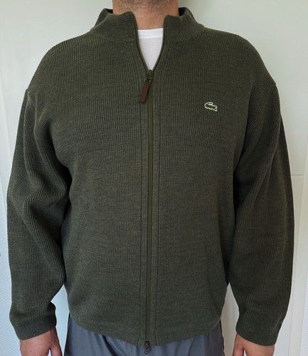Lacoste strickjacke grün - lacoste,