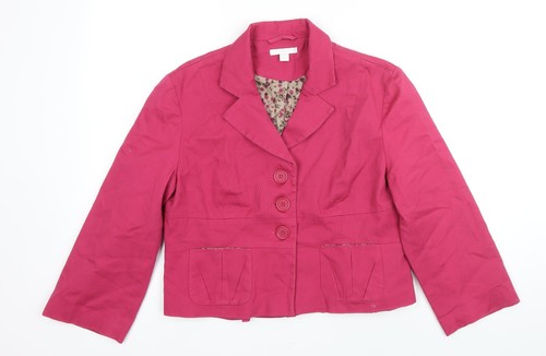Rosa damenjacke größe 16 - rosa, uk-größe