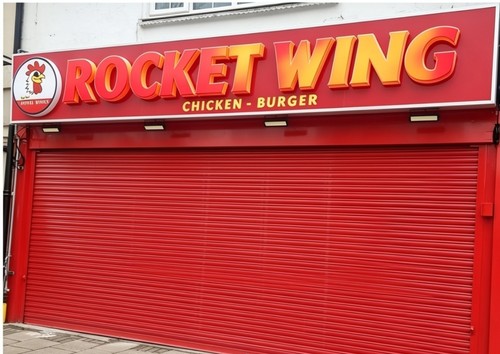 Custom shop front - front, fascia