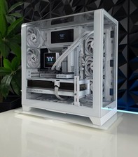 Thermaltake view 390 snow - view,