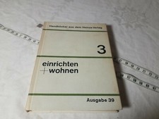 einrichten wohnen 3 Handbücher aus dem Heinze Verlag - Ausgabe 46