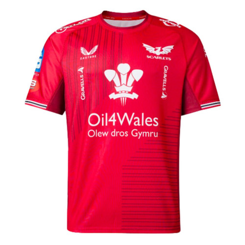 Herren scarlets rugby trikot - scarlets,