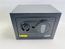 HomeSafe Möbeltresor mit Elektronikschloss und Schlüssel in schwarz