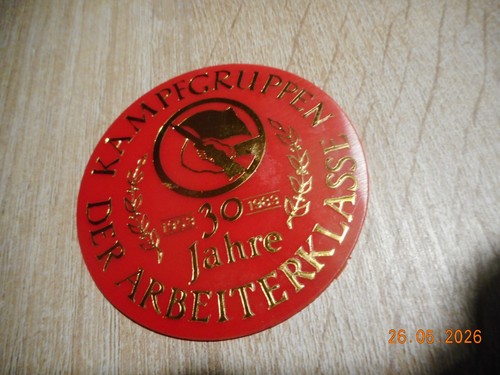 Alte ddr sammler plakette - alte,