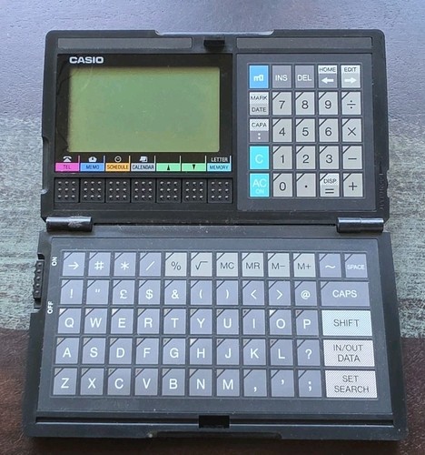 Casio 4000 digital diary - sf-4000,