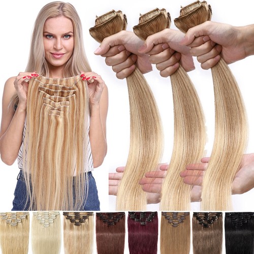 Echthaar clip remy hair - clip,
