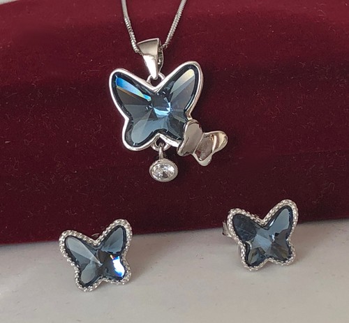 Luxus schmuckset schmetterling - luxus,
