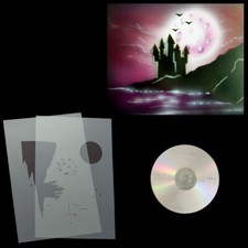 Schablonen Airbrush Step by