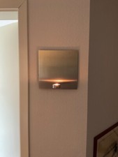 Teelicht Wandhalter Edelstahl