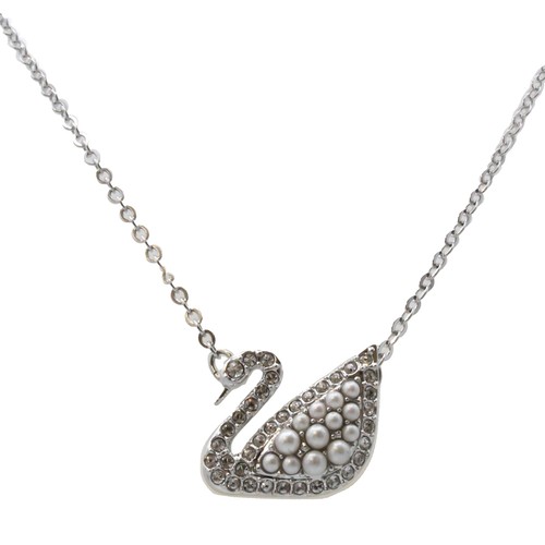 Swarovski silber halskette - swarovski,