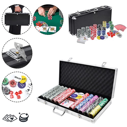 Pokerkoffer pokerset set - pokerset,