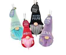 Personalisierter Glückswichtel / Glücksbringer Anhänger mit Name & Sprüchen 