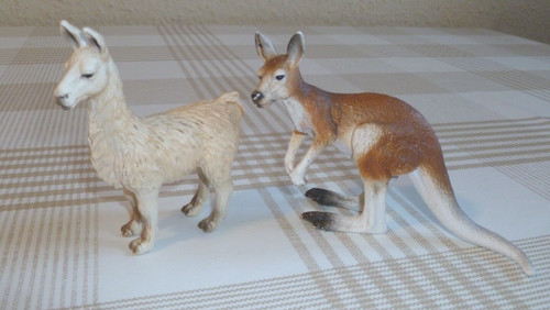 Schleich tiere lama 14301 - 2x,